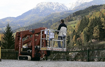 Спайдер вышка в сложенном состоянии