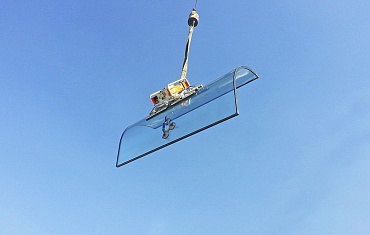 Подъем радиального стекла